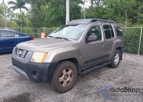2006 Nissan Xterra S из США, поврежденный, VIN 5N1AN08U86C507194